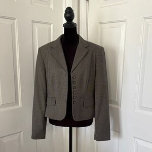 Dress Barn Travis Ayer’s Boxy Cropped Blazer